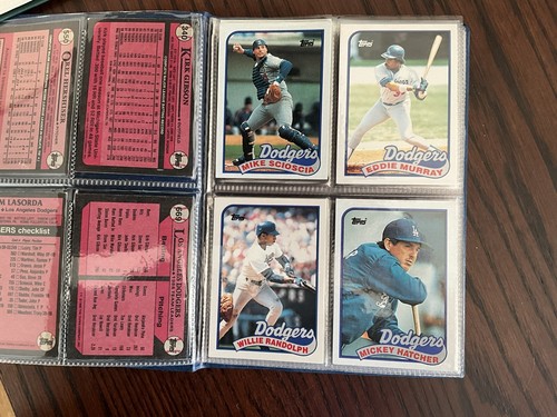 1989 Topps Los Angeles Dodgers Baseball Card Team Set With Team Set Book Gibson - Picture 3 of 11