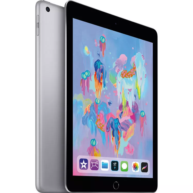 Apple iPad 6th Gen. 2018 - 32GB, Wi-Fi, 9.7in - Space Gray - Good Apple iPad 6th Gen. 2018 - 32GB, Wi-Fi, 9.7in - Space Gray - Good