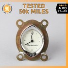 <!--F#f_0-->99-07 Maserati Coupe GT 4200 M138 Center Dashboard Analog Chrome Clock OEM 50k<!--F/-->