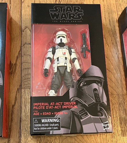6” Star Wars Black Series AT-ACT Driver/Hovertank Pilot/Death Trooper (#25) NISB - Picture 2 of 9