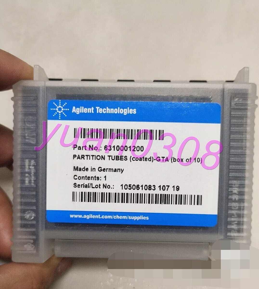 1PSC NEW agilent 6310001200 GRAPHITE TUBE DHL Fast delivery
