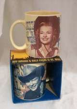 ROY ROGERS DALE EVANS COFFEE MUG 12 OUNCE NEW BOXED