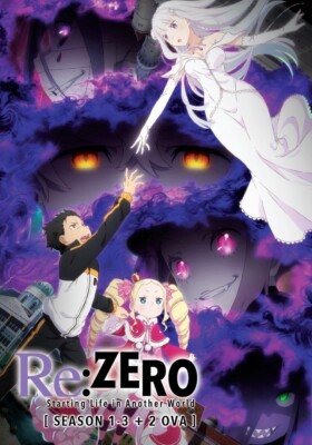 DVD~ Re:Zero -Starting Life in Another World (Season 1-3 + OVA) ~ English Dubbed