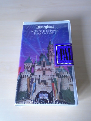 Disneyland Ein Tag am glücklichsten Ort der Welt VHS Video Neu und versiegelt