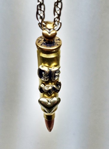 Love Bullet “Be My Love” Silver Pendant - Picture 2 of 2