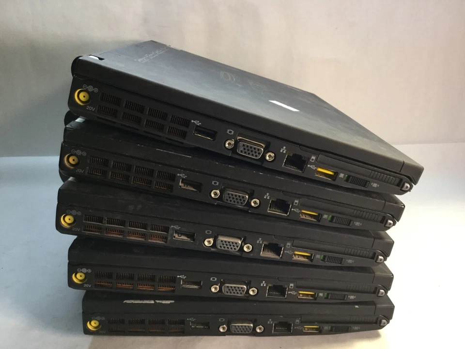 Lote de 5 Portátiles Lenovo ThinkPad X201 12" i5 M540 -Arranque en BIOS/Tapa Grabada -MZ Foto 4 de 4