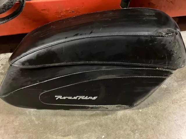 Road king store custom saddlebags