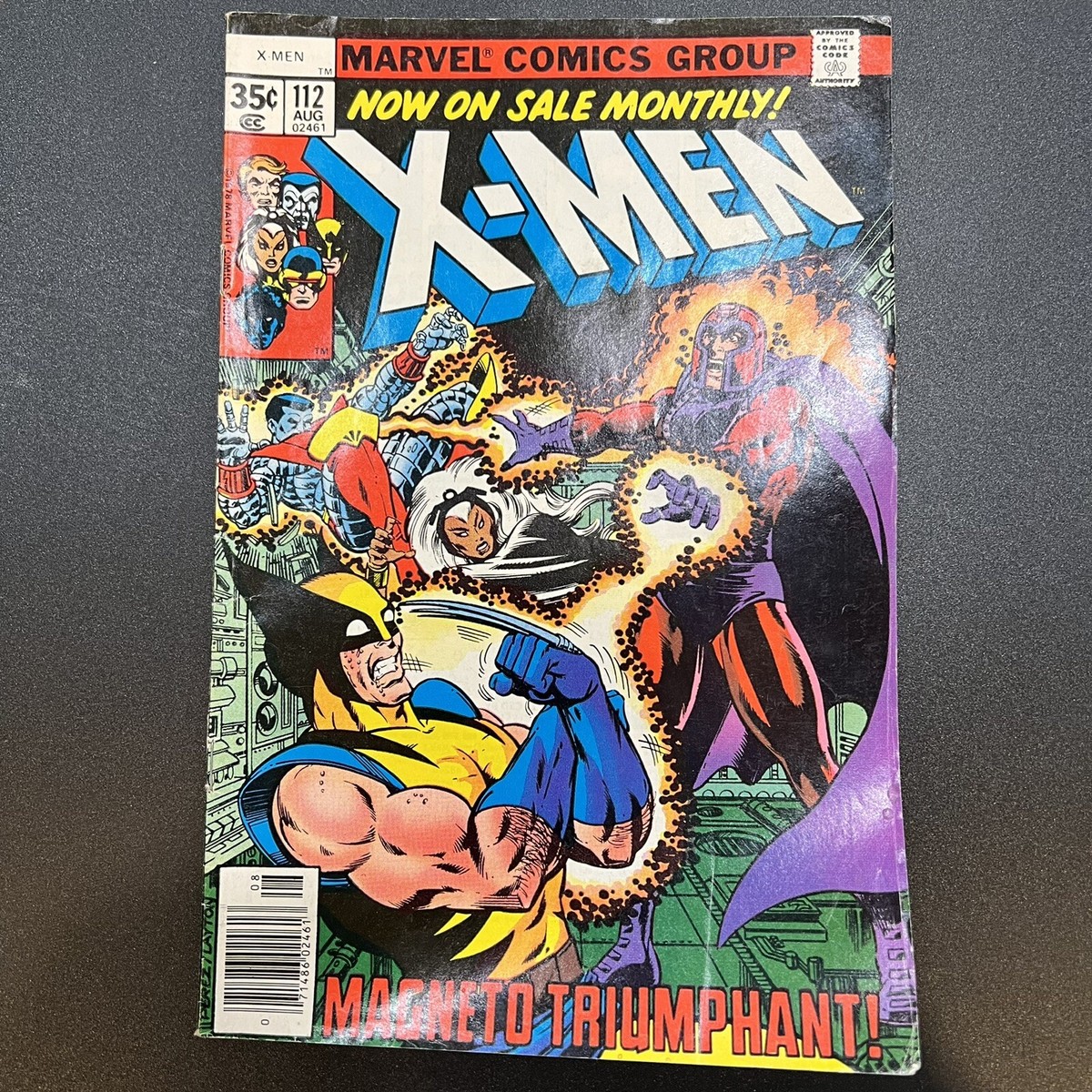 X-men #112 #113 Magneto登場❗️アメコミリーフ X-Men #112 Magneto Triumphant! John Byrne Art 1978 Bronze Age | eBay