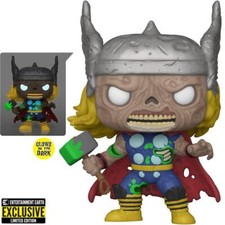 Funko POP! Marvel Zombies Thor Brilla en la Oscuridad Funko Pop! Figura - Exclusiva de EE
