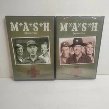 MASH The Complete Season Four ( Open) & FIVE (New) DVD 3 Disc New Sealed Comedy