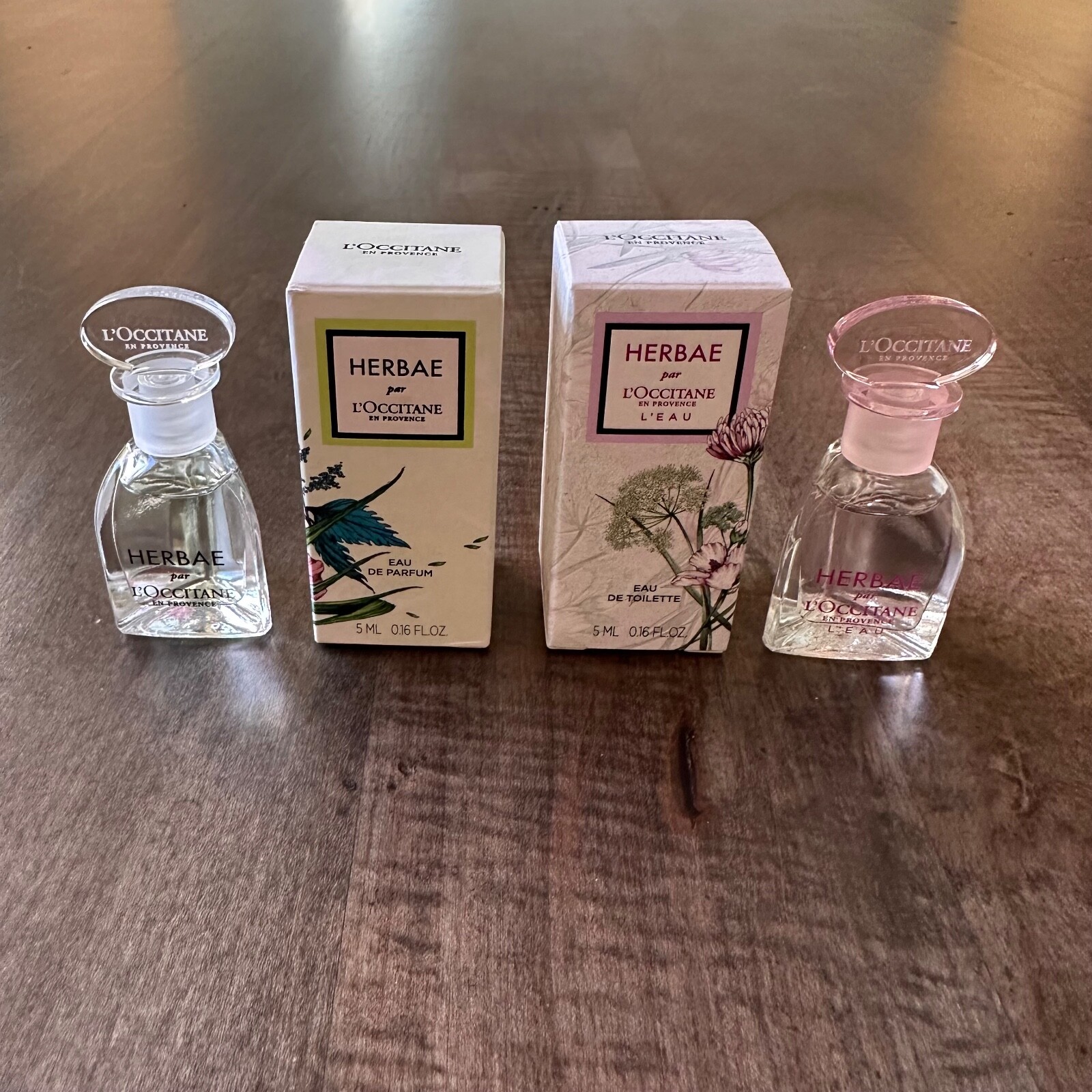 L'Occitane En Provence Herbae AND Herbae L'eau Mini EDT Perfume