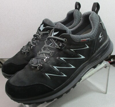 RAKE-OFF MARSP90 MENS SHOE 8 M (EURO 7.5) BLACK LEATHER ALLROUNDER BY MEPHISTO