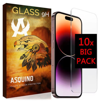 10x SparPaket Für Apple iPhone Panzerfolie Schutzglas Display Echt Glas Hartglas