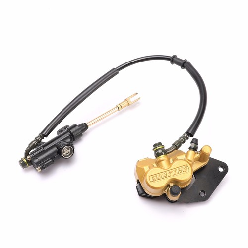 Rear HYDRAULIC MASTER CYLINDER BRAKE DISC CALIPER ATV Go Kart Buggy TaoTao - Picture 11 of 12