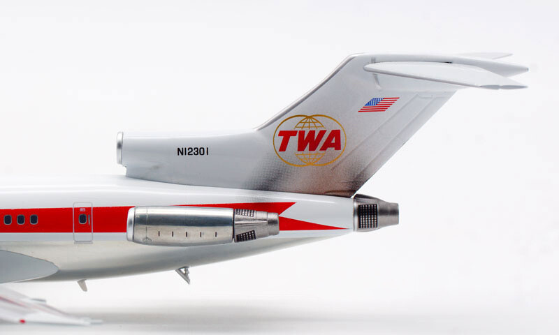 Inflight TWA Global Airlines for Boeing B727-200 N12301 1