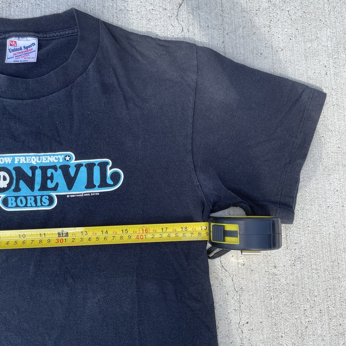 vintage 90's BORIS dronevil analfangsatan japan t shirt M vintage 90's BORIS dronevil analfangsatan japan t shirt M