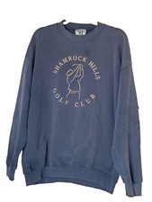 Lee Heavyweight Golf Course Crew Neck Sweatshirt Adult XL USA Made Read