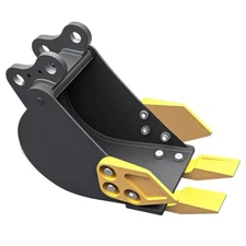 USA STOCK 1 Ton Mini Excavators Digger Attachment 200mm Narrow Trenching Bucket