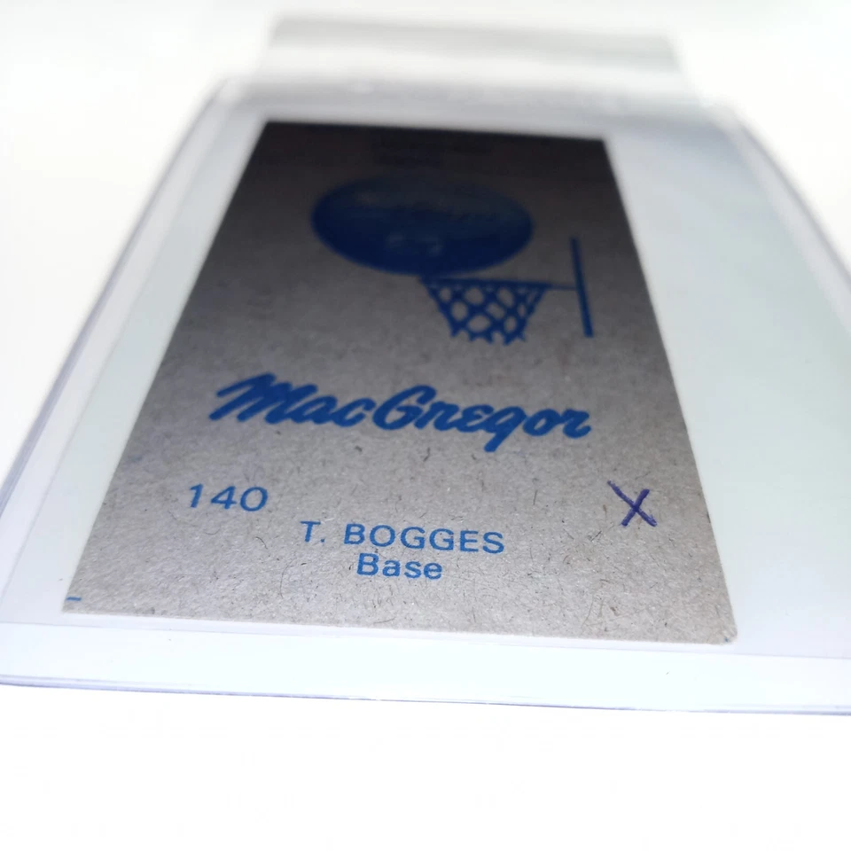 Muggsy Bogues ROOKIE 1986 ESPAÑOL Macgregor. BACK IS PERFECT  Foto 4 de 4