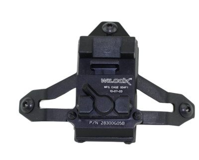 Wilcox Industries 28300G05-B L2 G05 Three Hole NVG Helmet Mount System, NOS