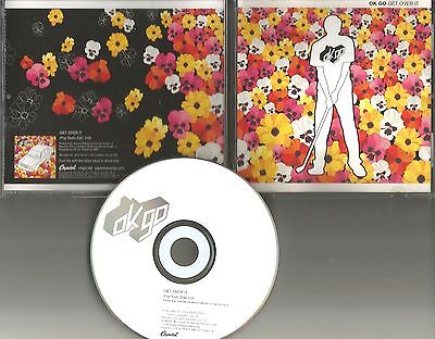 CD OK GO 'Get Over It' (2003) 1trk promo radio DJ single pop edit Capi