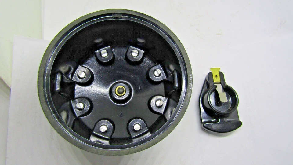 Tapa y rotor distribuidor FORD FLATHEAD V8 Ford Lincoln Mercury International EE. UU. Foto 3 de 4