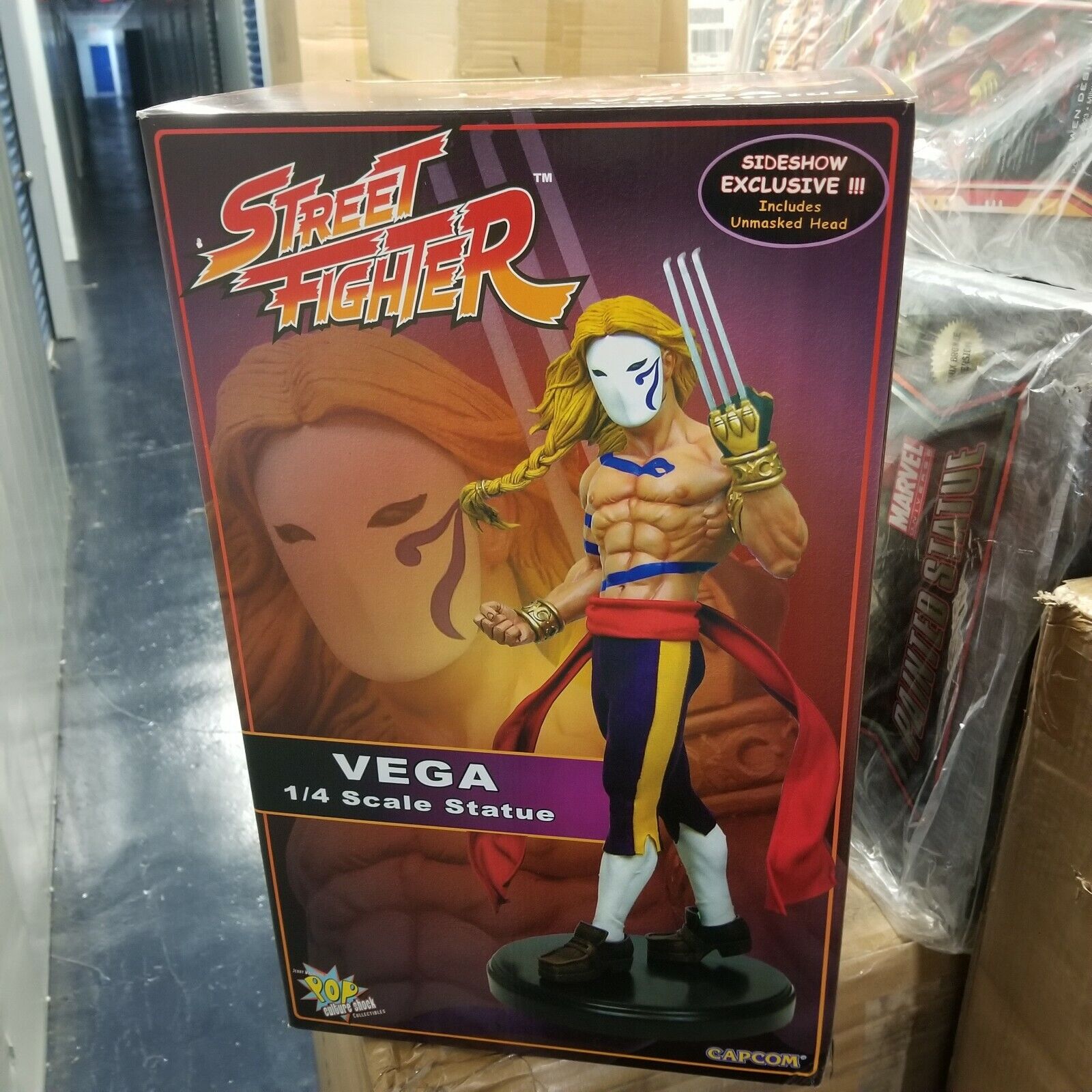 Sideshow Exclusive Pop Culture Shock 1/4 OG VEGA Street Fighter