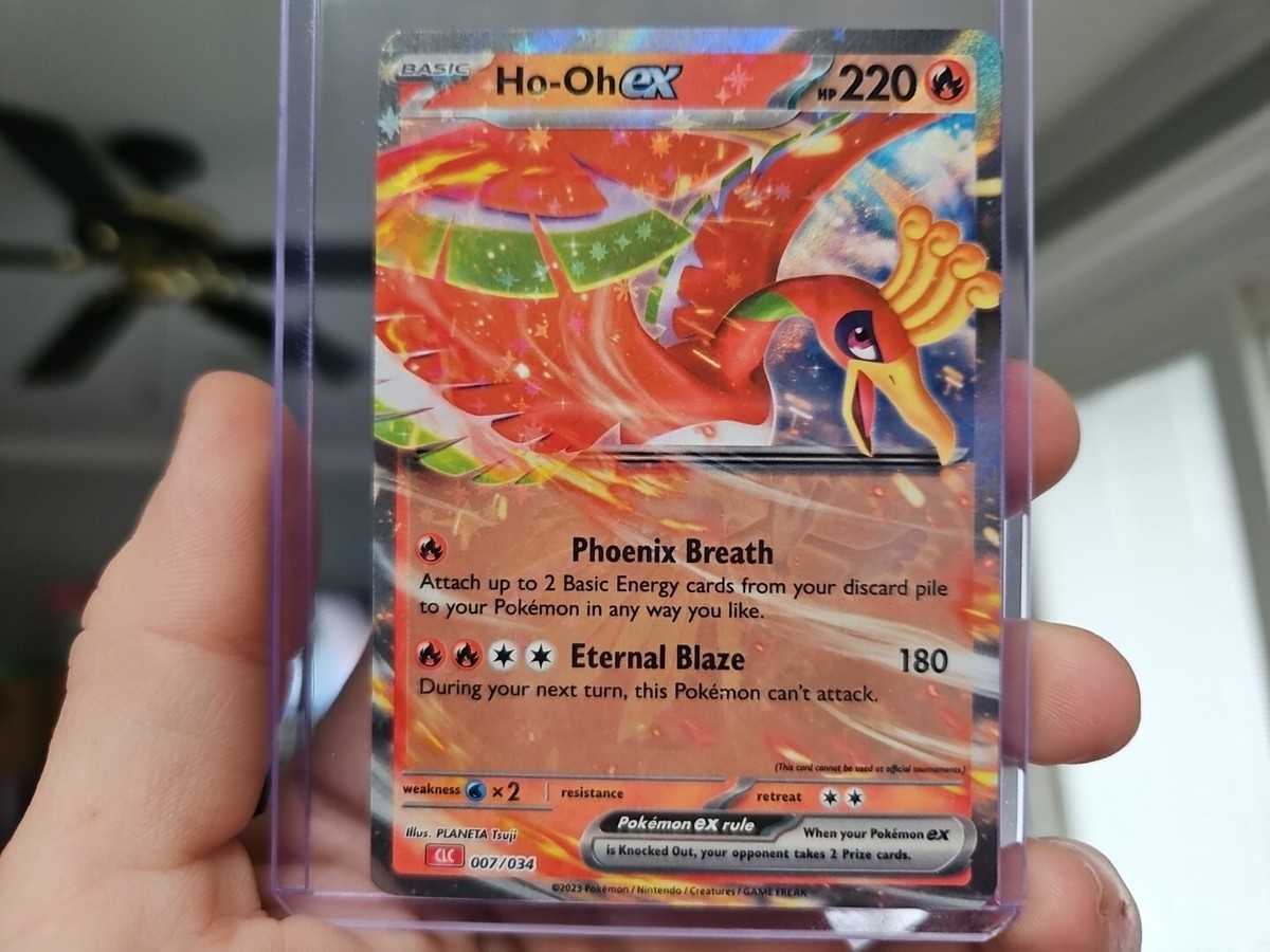 鳳凰　ラスト Ho-Oh EX 007/034 PACK FRESH CLC Classic Card Collection HOLO PROMO