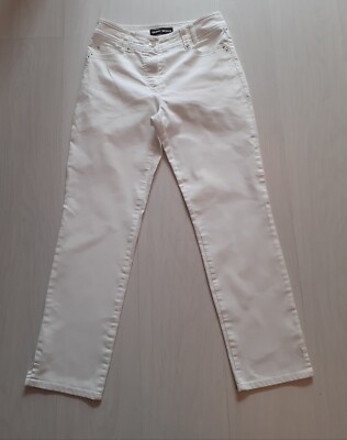 damen jeans. Gerry Weber Jeans mit geteiltem Saum, weiß Größe 6. Größen siehe Bilder.