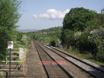 FOTO HOPE VALLEY LINE WESTLICH VON HATHERSAGE STATION DREI SÄTZE BRÜCKENBRÜSTUNGEN