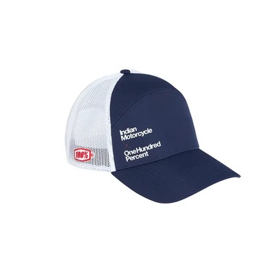 INDIAN IMC X 100% Trucker Cap, Navy Item #: 2833334