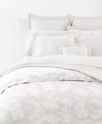 Lauren Ralph Lauren Mya Floral Comforter Jacquard Cotton Full/Queen White $480