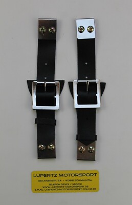 Leder Haubenhalter Oldtimer Youngtimer Veteranen British Cars  Motorsport 