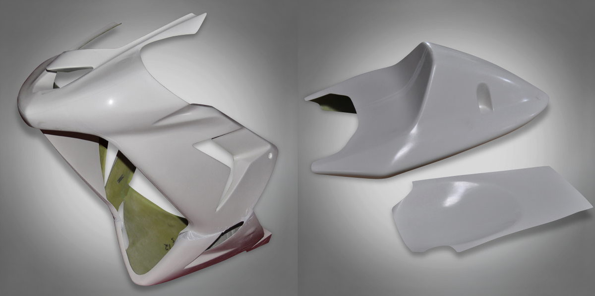 ///gkrページ/// KDR109 Kawasaki ZX - 10R GFK Fairing Set Racing Fairing Tail