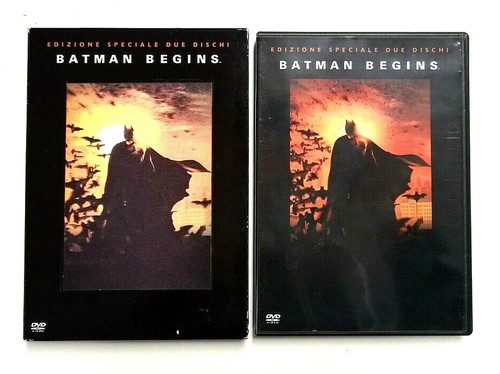BATMAN BEGINS di Christopher Nolan - 2 DVD - ED SPECIALE - COPERTINA OLOGRAFICA - Foto 3 di 3