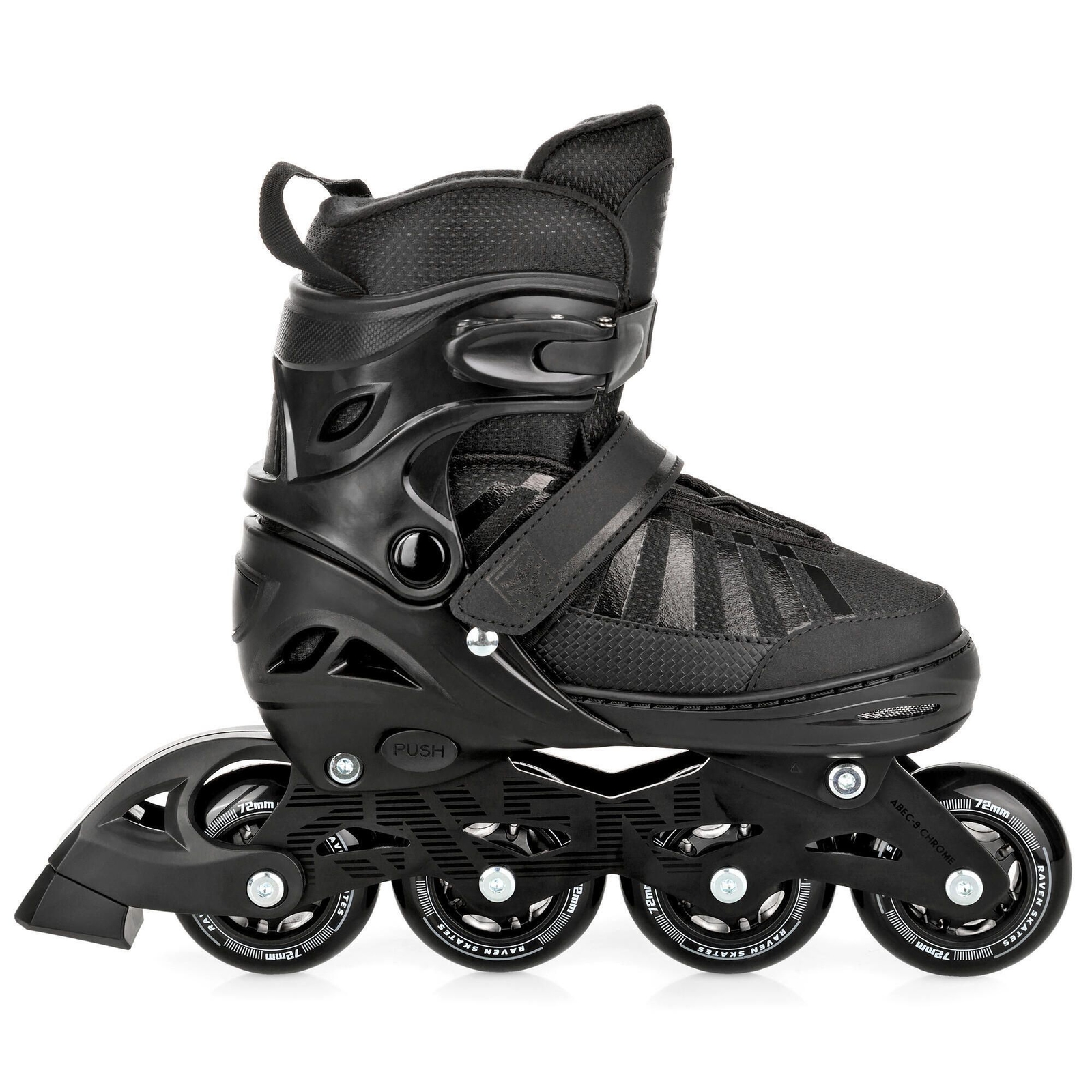 Roller en ligne Raven Oxen fini les douleurs aux pieds grâce à la coque réglable mixte