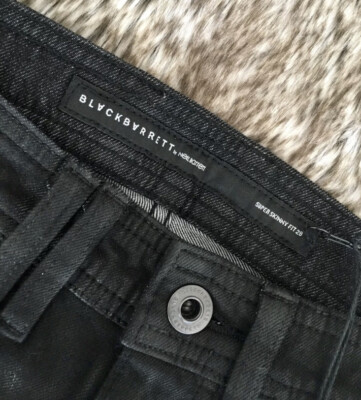 BLACK BARRETT coating black denim Y2K（£710 Neil Barrett