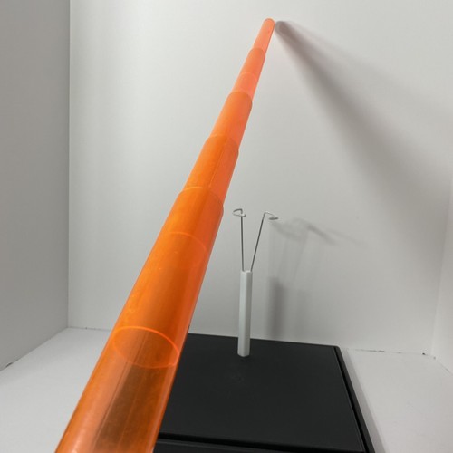 VTG Star Wars Lightsaber Orange 1996, 2002 Hasbro Rare Lights and Sound Works - Picture 6 of 9