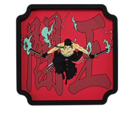 ONE PIECE Character Rubber Tray IKRC#1 Zoro 2023 BANDAI Japan | eBay