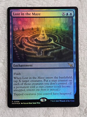 MTG Lost in the Maze FOIL #64 Murders at Karlov Manor Magic Card Rare NM | eBay MTG Lost in the Maze FOIL #64 Murders at Karlov Manor Magic Card Rare NM | eBay