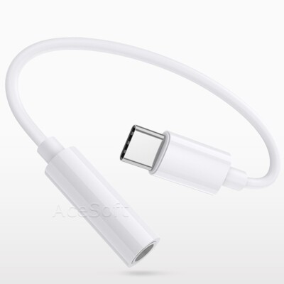 Fast Charging USB C to 3.5mm Audio Jack Adapter with Smart DAC Chip f OnePlus 8T