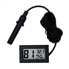 TERMOMETRO IGOMETRO DIGITALE LCD CON SONDA 1 METRO MISURA TEMPERATURA  INTERNO