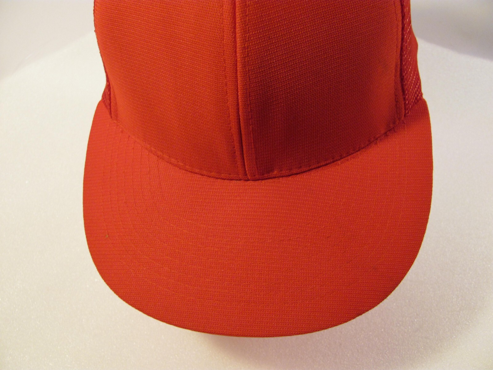 Solid Red Trucker Hat Unisex Adjustable Snapback … - image 2