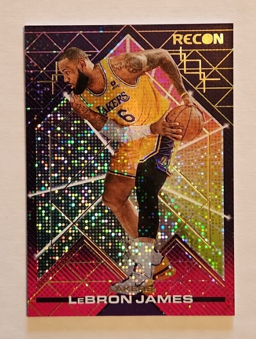 RECON 2021-22 panini NBA トレーディングカード 2021-22 Panini Recon LEBRON JAMES Holo Dots CASE HIT SSP #6