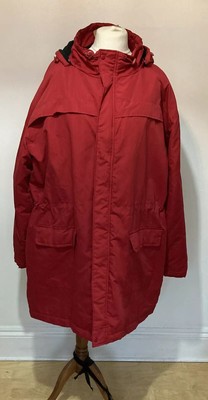 cotton traders fleece lined waterproof jacket