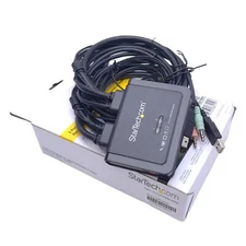 StarTech SV211DPUA4K KVM Switch w/ Remote Switch & Audio, USB/DisplayPort, 5VDC