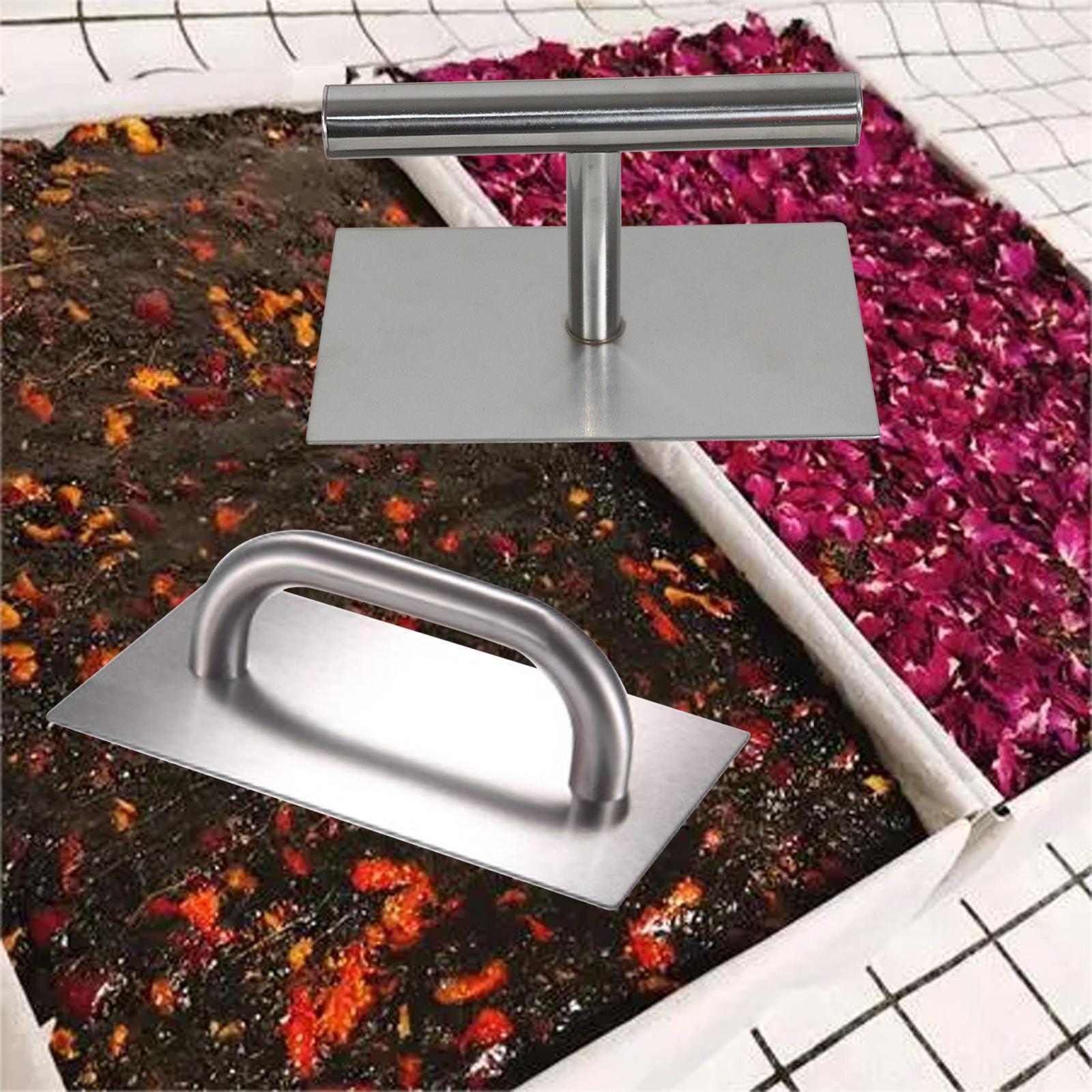 Burger Presse Mehrzweck Edelstahl Backzubehör Burger Smasher für