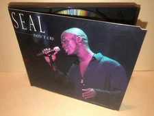 Seal hit CD maxi single Dont Cry 6 track Trevor Horn (ZTT 9 43667-2)