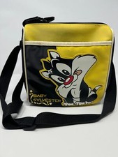 Rare Looney Tunes Diaper Bag Baby Sylvester Cat Vintage Purse Yellow