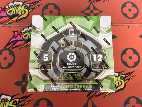 2022-23 Panini Select La Liga Soccer Asia Sealed Box🔥Gold Wave 🔥Peacock🔥 !